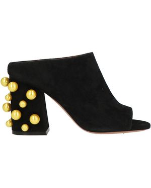 Givenchy Sandals Leather - Black