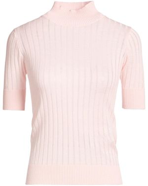 Max Mara Turtleneck Silk, Wool - Pink
