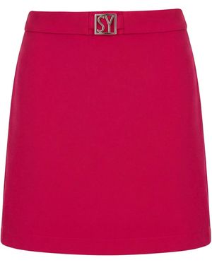 SEVENTY VENEZIA Mini Skirt - Red
