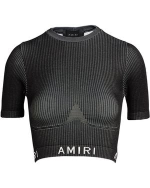 Amiri T-Shirt Polypropylene, Polyamide, Elastane - Grey