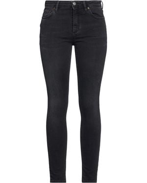 Acne Studios Jeans Cotton, Polyester, Elastane - Black