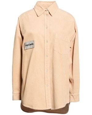 Forte Sand Shirt Cotton, Elastane - Natural