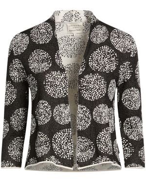 ALESSIA SANTI Cardigan Cotton, Viscose, Polyester - Gray