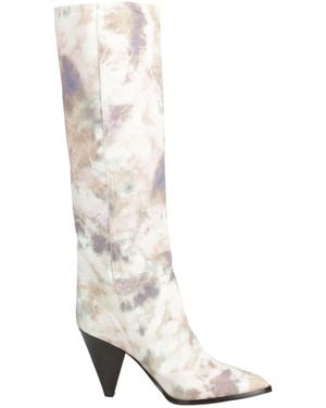 Isabel Marant Blush Boot Cotton - White