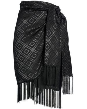 alma sanchez Midi Skirt - Black