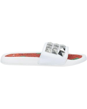 La Water Sandals Textile Fibers - White