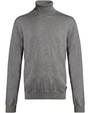 Ice Iceberg Turtleneck Cotton, Cashmere - Grey