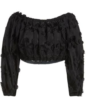 Jijil Top Cotton - Black