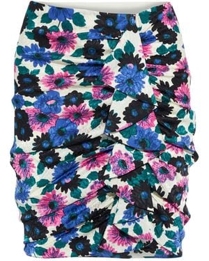 Veronica Beard Mini Skirt - Blue