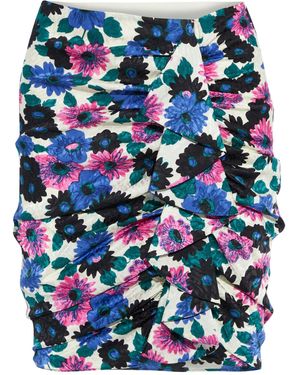 Veronica Beard Mini Skirt - Blue