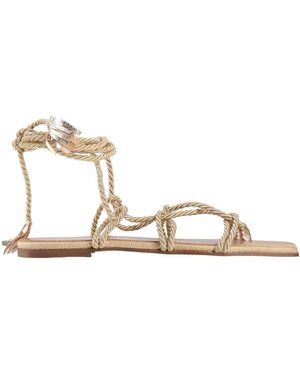 Doop Sand Thong Sandal Textile Fibers - Natural