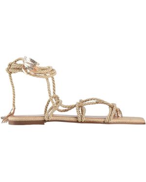 Doop Sand Thong Sandal Textile Fibers - Natural