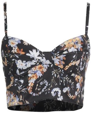 ERMANNO FIRENZE Top Viscose - Blue