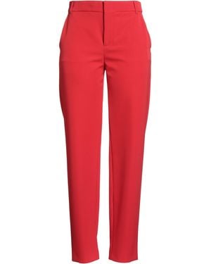 Moschino Pants Polyester, Elastane - Red