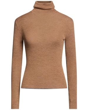 P.A.R.O.S.H. Rollkragenpullover - Braun