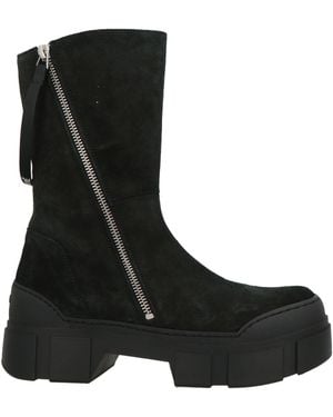 Vic Matié Ankle Boots Leather - Black