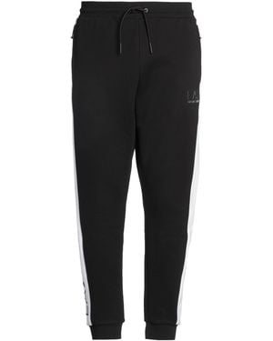 EA7 Trousers Cotton, Polyester, Elastane - Black