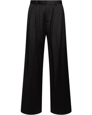 Amiri Pants Virgin Wool, Viscose - Black