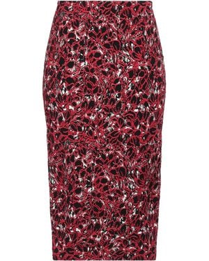 Del Core Midi Skirt - Red