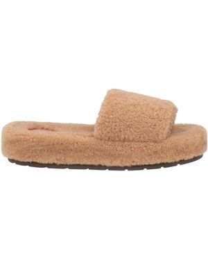 Bettina Vermillon Sandals - Natural