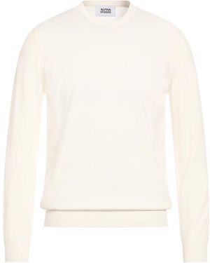 Alpha Studio Jumpers - White