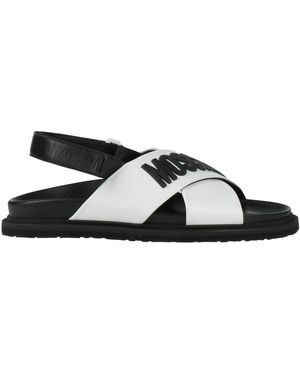 Moschino Sandals Leather - Black