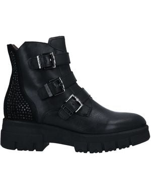 Nero Giardini Ankle Boots Soft Leather - Black