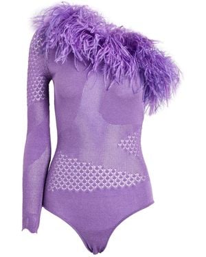 VERGUENZA Bodysuit - Lila