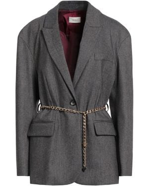 ViCOLO Blazer Virgin Wool, Polyamide - Gray