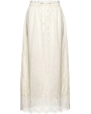 House Of Sunny Maxi Skirts - White