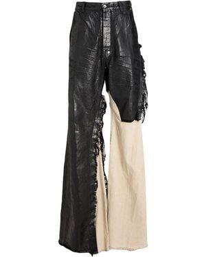 Rick Owens Jeans Cotton - Black