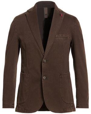 MULISH Blazer Cotton, Elastane - Brown