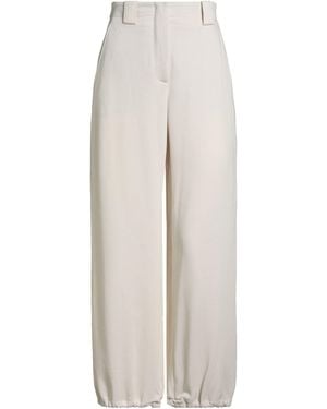 Incotex Ivory Pants Cotton - White