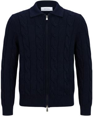 Gran Sasso Cardigan - Blue