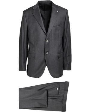 Lubiam Suit Virgin Wool - Gray