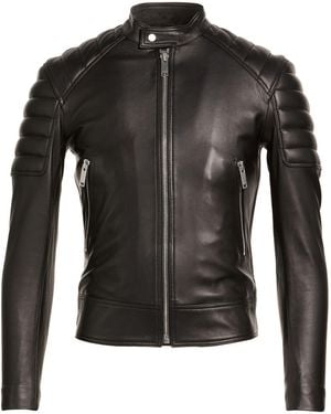 Sandro Jacket Lambskin - Black