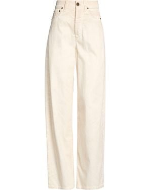 Uma Wang Trousers Cotton - White