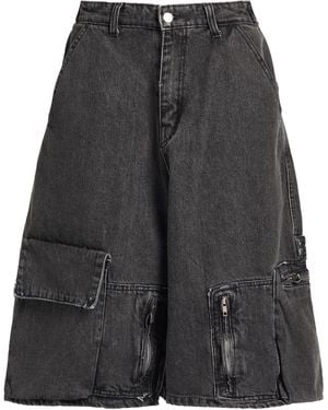 Natasha Zinko Jeansshorts - Grau