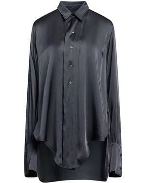 Maison Margiela Charcoal Shirt Acetate, Viscose - Blue