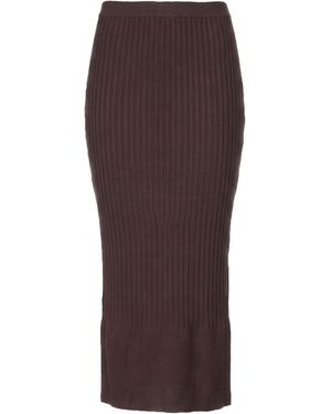Twinset Jupe Midi - Marron