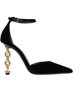 Tom Ford Court Shoes Viscose - Black