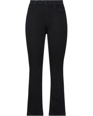 J Brand Jeans Viscose, Cotton, Lurex, Polyester, Elastane - Black