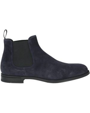 Doucal's Ankle Boots Leather - Blue