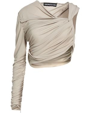ANDREADAMO Light Top Viscose - Natural