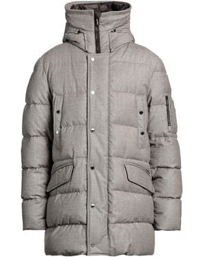 Moorer Puffer Virgin Wool - Gray