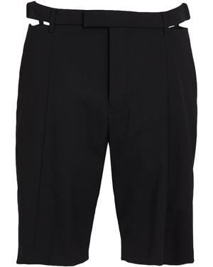 Helmut Lang Shorts & Bermuda Shorts Wool - Black