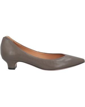 Mara Bini Khaki Pumps Leather - Gray