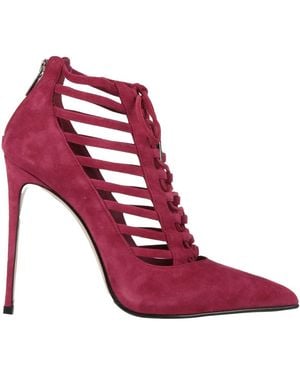 Le Silla Fuchsia Ankle Boots Leather - Pink