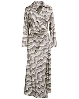 Marella Maxi Dress Polyester - White