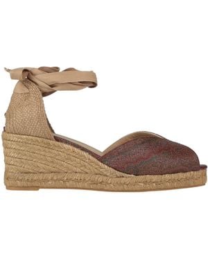 Castañer Etro X Espadrilles Textile Fibres - Brown